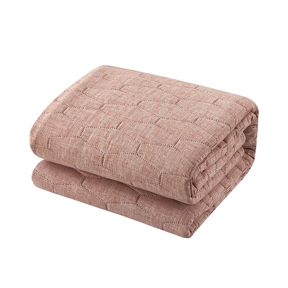 100% polyester cationic microfiber ultrasonic bedspread