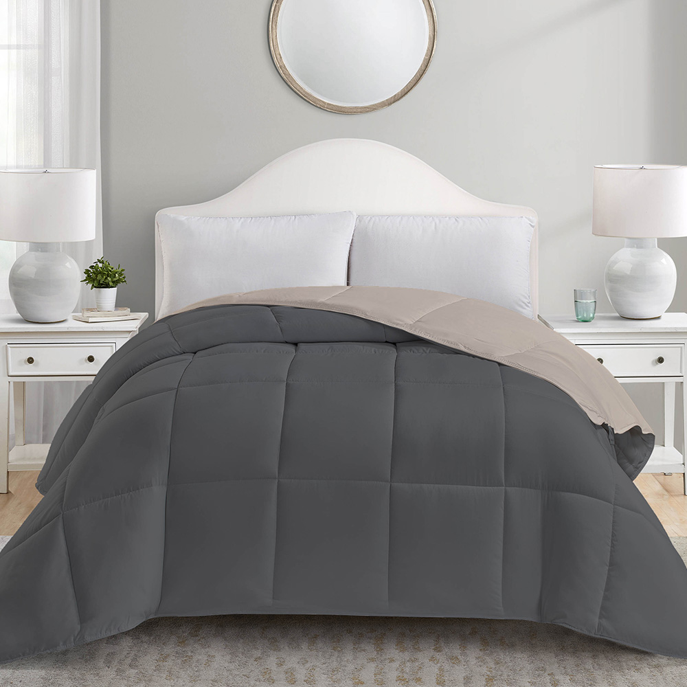  Microfiber Solid Comforter 