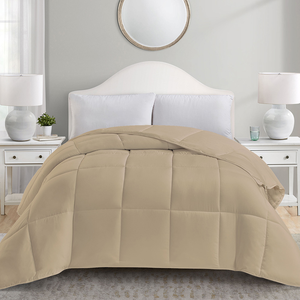  Microfiber Solid Comforter 