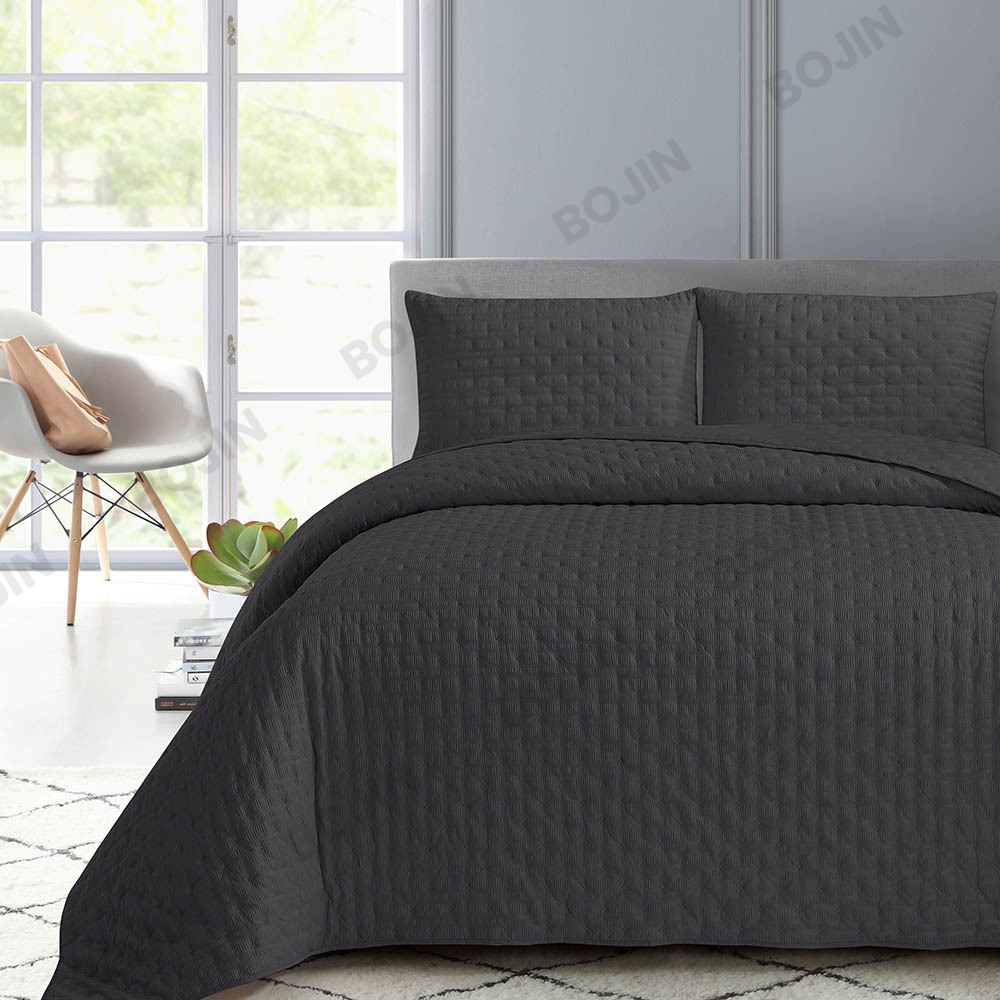 Bubble Microrfiber Ultrasonic Quilt Set