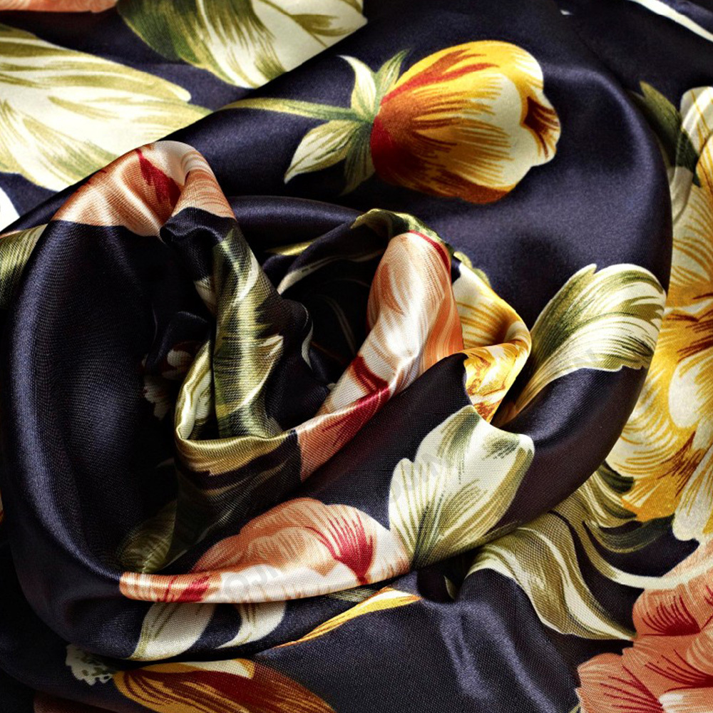 100% polyester satin fabric