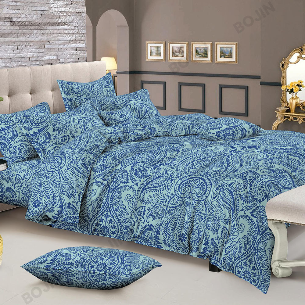 100% polyester microfiber printed comforter set bedding set