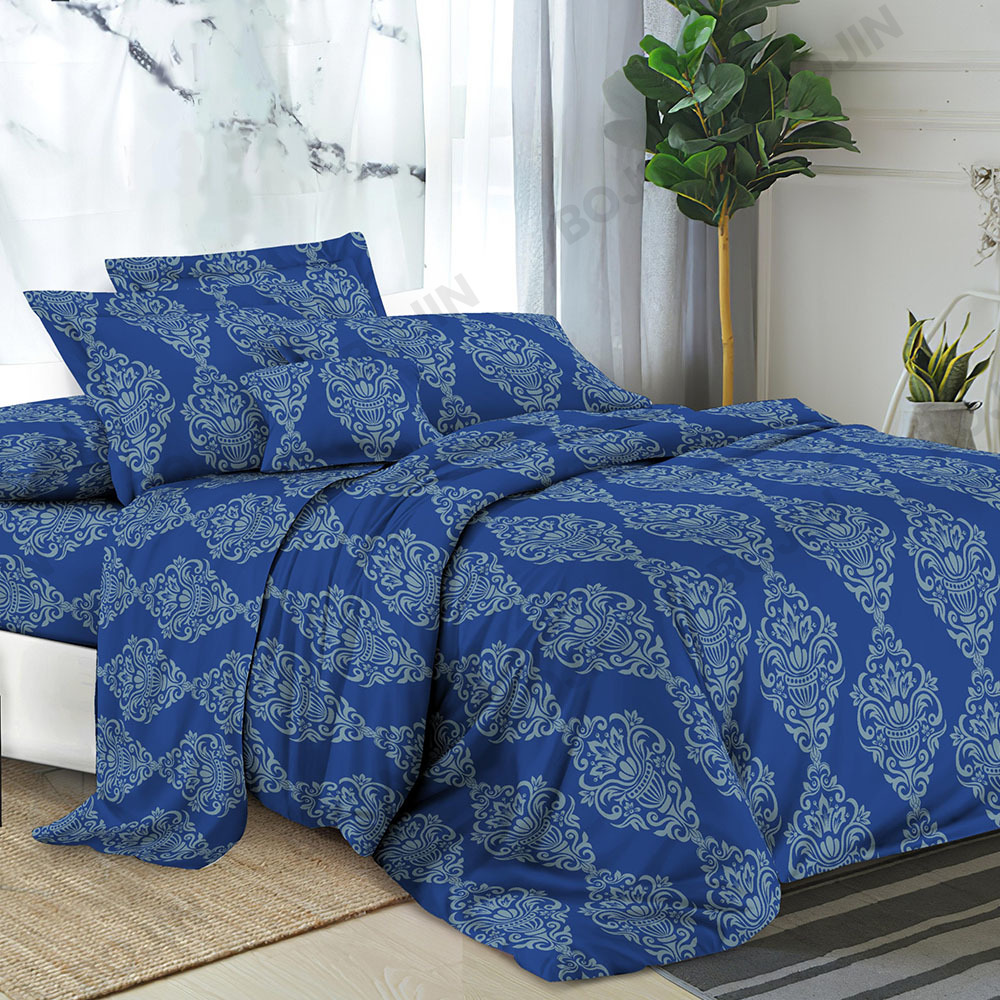 100% polyester microfiber printed comforter set bedding set